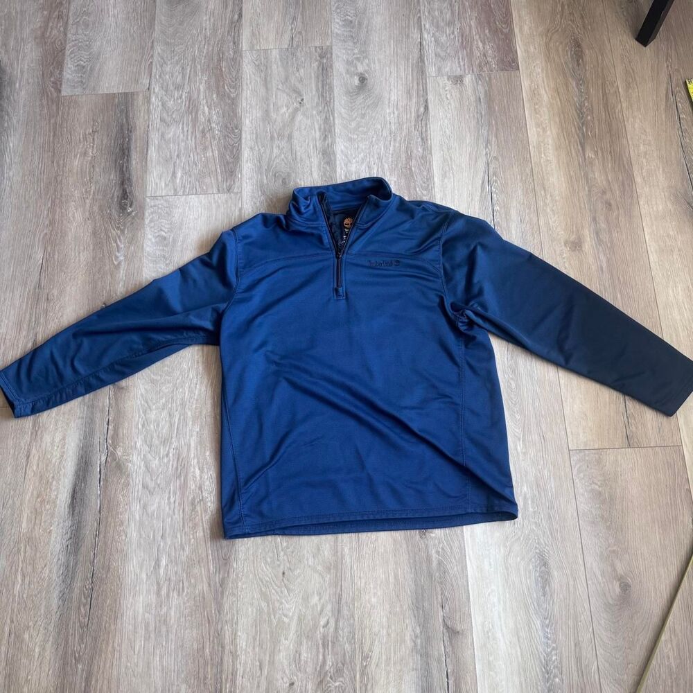 Timberland Men's Navy and Blue Sweatshirt